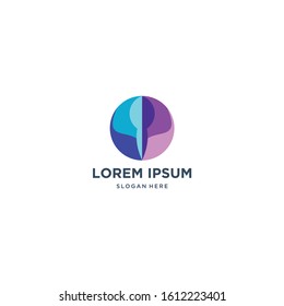 Modern icon logo design template elements