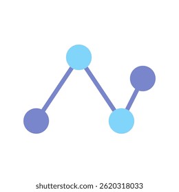 Modern Icon Representation of Data Trends and Analytics in a Digital Marketing Context for Business Growth