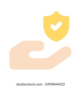 Icono moderno de servicios de seguridad, listo para usar y Descarga