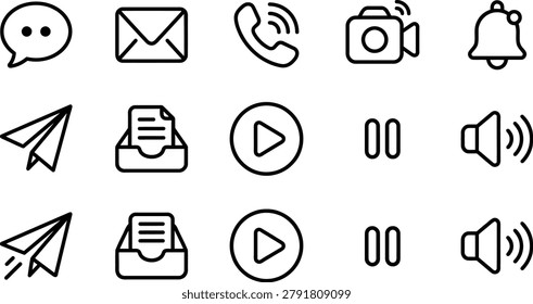 modern icon set  design template