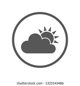 Modern Icon Weather Button Applications