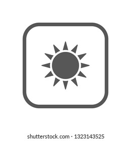 Modern Icon Weather Button Applications