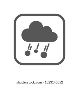 Modern Icon Weather Button Applications