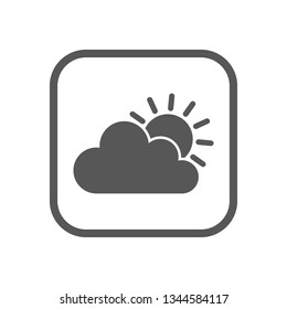 
Modern Icon Weather Button Applications with cool color and high end look