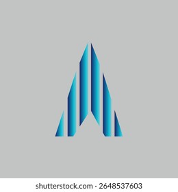 arte moderna do logotipo da marca icônica