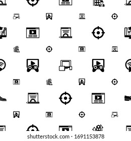 los iconos modernos se combinan perfectamente. Incluye administración de blogs editable, diseño web receptivo, Business Company, Video blog, iconos de transmisión de juegos. iconos modernos para la web y el móvil.