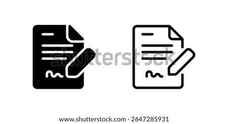 Modern icons representing e-signatures, online approvals, and digital document signing.