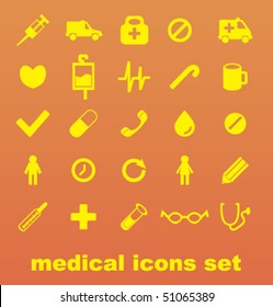 Modern icons set