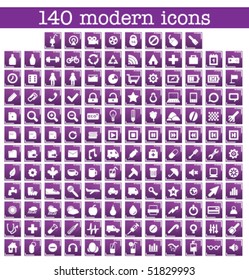Modern icons set