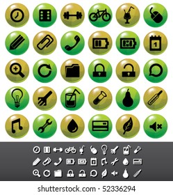 Modern icons set vol.7
