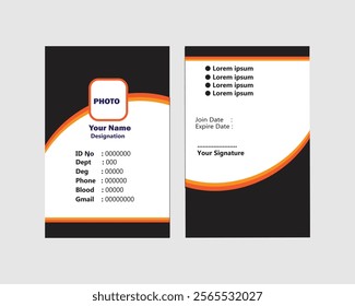 Modern ID Card Design File
