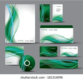 Modern Identity Package. Eps10.