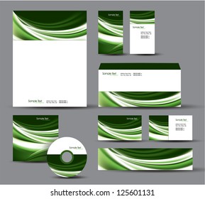 Modern Identity Package. Vector Design.