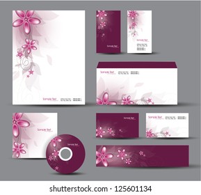 Modern Identity Package. Vector Design.
