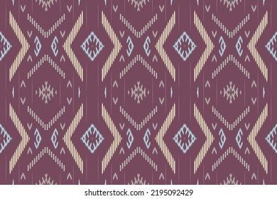 modern ikat pattern simple ethnic design drawing In the tribal native style of Ikat, which is Mexican embroidery. Navajo Aztec ornaments Printed fabric, background, rug, carpet,