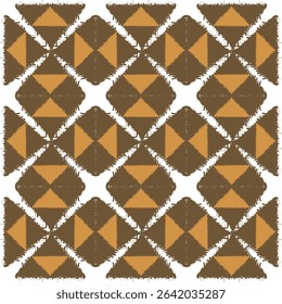 Modern ikat style pattern suitable for fabric packaging and home decoration