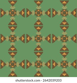 Modern ikat style pattern suitable for fabric packaging and home decoration