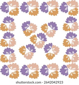 Modern ikat style pattern suitable for fabric packaging and home decoration