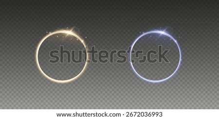 Modern illustration, circle, glow, ring, vortex, halo, abstract overlay effect, and transparent elements in PNG format create a stunning PNG visual for cosmic, glowing, and tech-inspired designs.	
