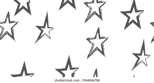 Modern illustration for wrapping paper design. Wallpaper wrapping paper textile print. Creative stylish background.  Brush stroke vector illustration. Seamless pattern.
