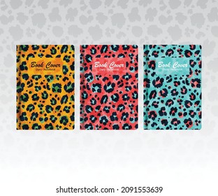 Modern illustrative animal skin pattern