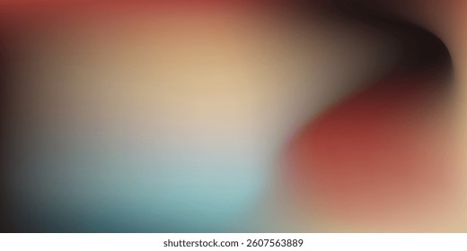 Modern image features an abstract and grainy background, showcasing a blend of vibrant colors with soft simple art
