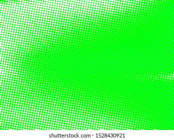 Modern image with green dotted pattern for wallpaper design. Abstract graphic texture. Polka dot seamless pattern. Vintage classic ornament. Abstract cover retro design for any purposes.