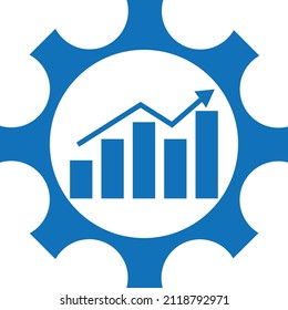 Modern Implementation icon blue version 