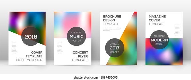 Modern impressive template for Brochure, Annual Report, Magazine, Poster, Corporate Presentation, Portfolio, Flyer. Attractive colorful cover page.