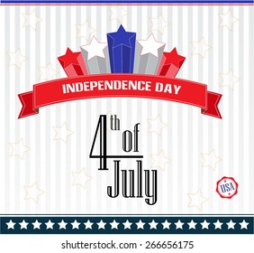 modern independence day background or independence backdrop, for presentation or printing. easy to modify.