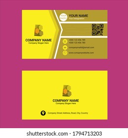 Modern Industrial Business Card Template 