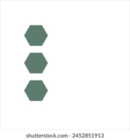 Modern Infgraphic List Vector Icon