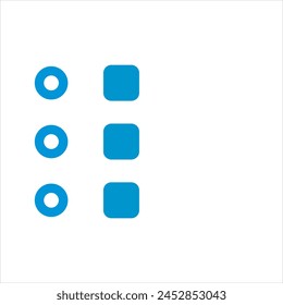 Icono de Vector de lista infográfica moderna