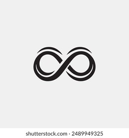 modern, infinity logo, infinity icon template