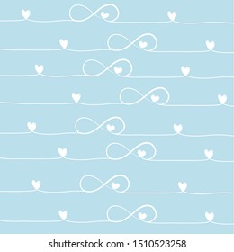 Modern, infinity, sign, vector illustration