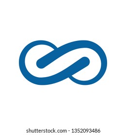 Modern Infinity Symbol Icons logo Template for technology business health company with high end look