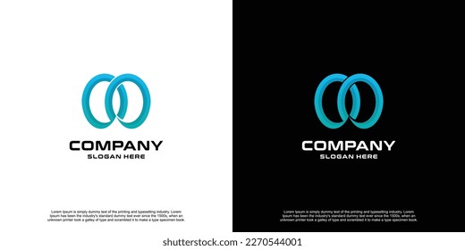 Modern Infinity Template Logo Design