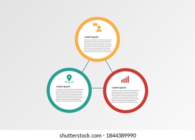 Modern info graphic vector design illustration