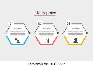Moderne Infografik, Vektordesign-Illustration