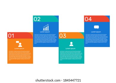 Modern info graphic vector  design illustration