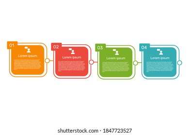 Modern info graphic vector design illustration