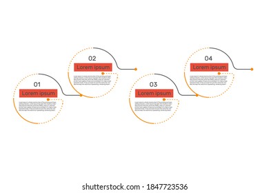 Modern info graphic vector design illustration