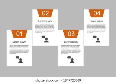 Modern info graphic vector design illustration