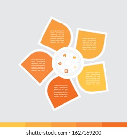 Modern Info graphic vector element collection
