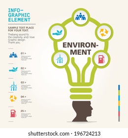 modern info-grapgic design, vector, template Big idea