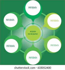 Modern infographic