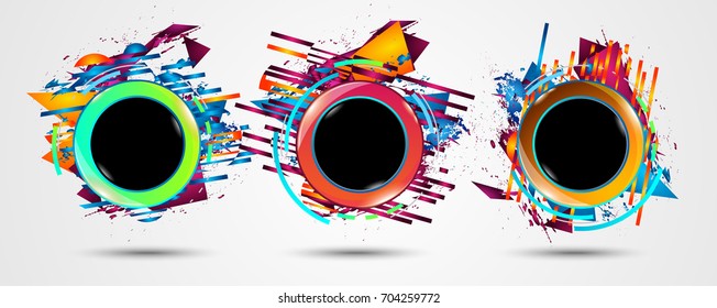 Modern Infographic Brochure template for product ranking, business presentation flyesr and solutions classification. With abstract background elements and glossy icon numbers.
