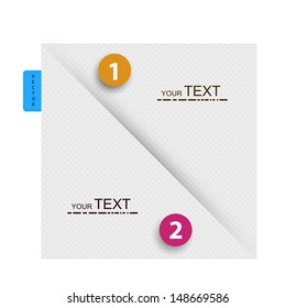 Modern infographic for business design