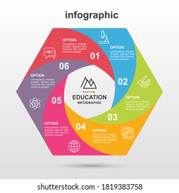 Infografía moderna para el proyecto Business. Diseño de vectores