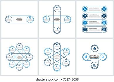 Modern Infographic Business Template Set